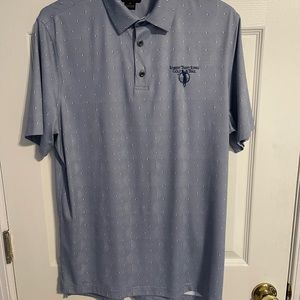 Chase 54 mens golf polo RTG logo size Medium
